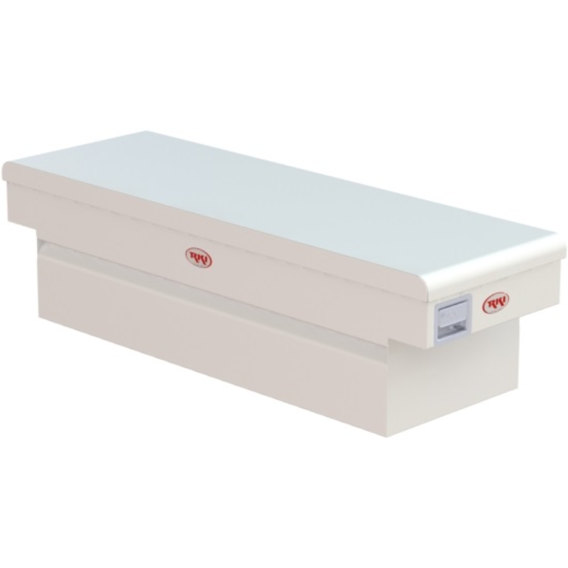 RKI Crossover Truck Tool Box C-Series White Steel Model C56