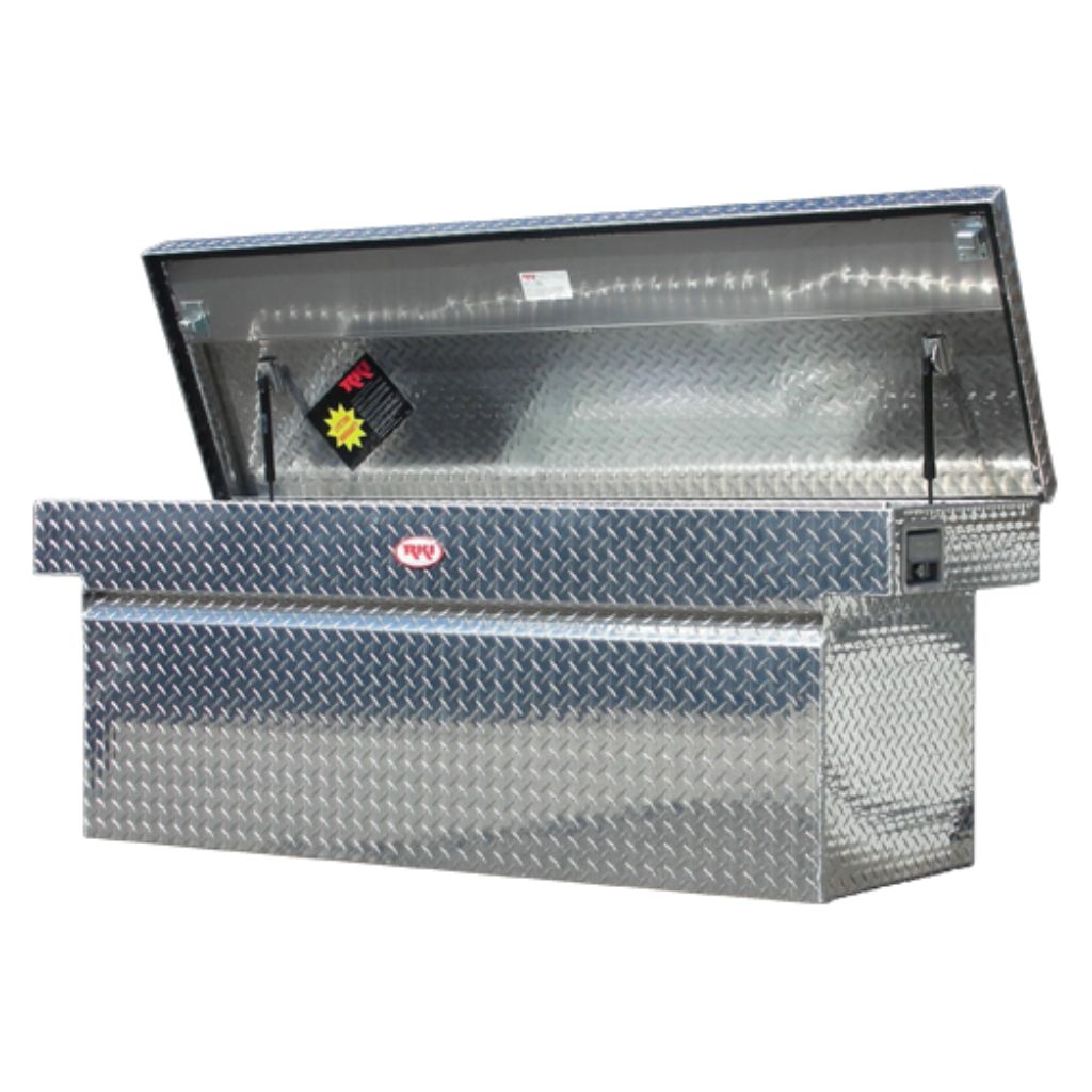 RKI Crossover Truck Tool Box C-Series Deep Bright Aluminum Model C63DA