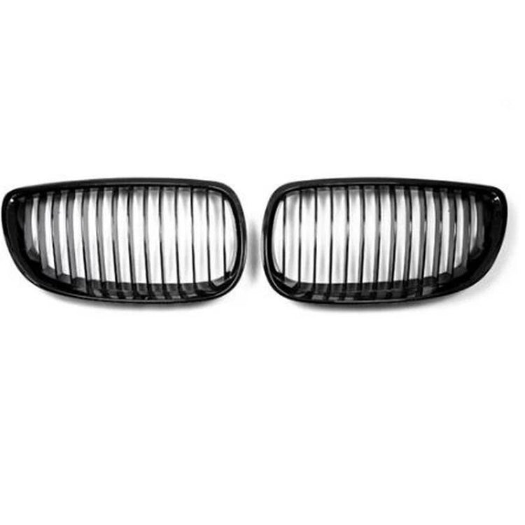 AutoTecknic Aero Replacement Glazing Black Front Grilles For BMW E93 335i