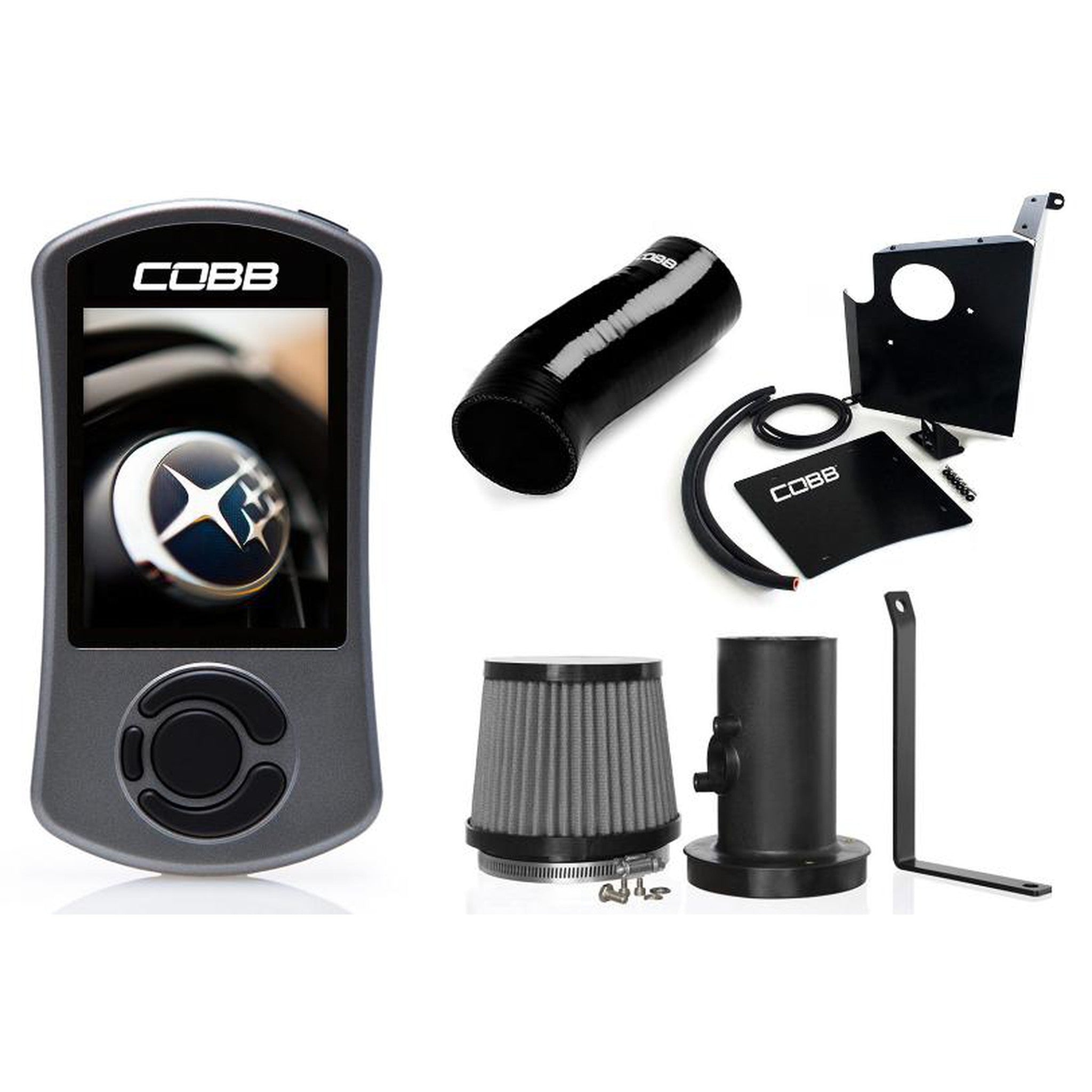 Cobb Stage 1+ Power Package with V3 Accessport WRX 2006-2007 / STI 2004-2007 / Forester XT 2004-2006 | 613X01P-BK