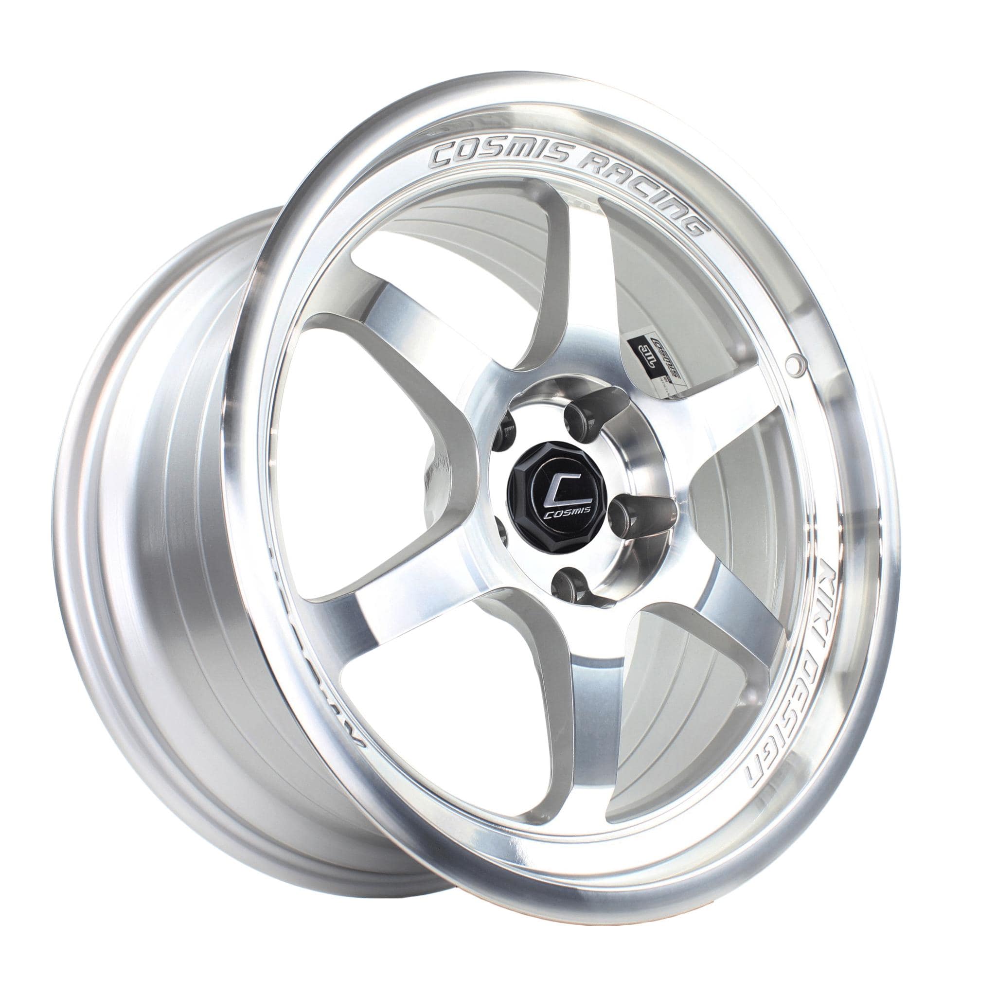 Cosmis Wheels XT-006R Hyper Silver Wheel 18x9 +30mm 5x114.3