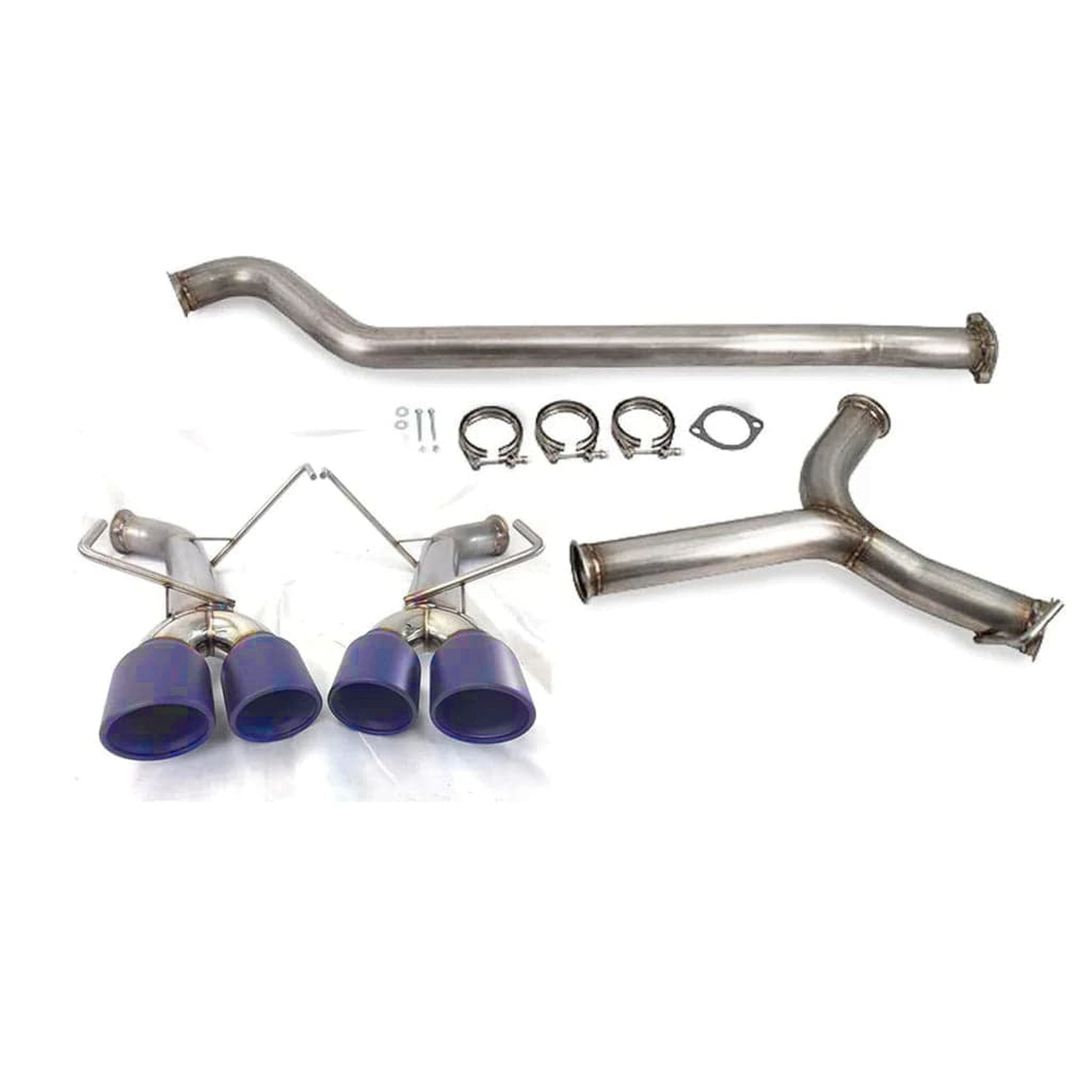ETS Extreme Catback Exhaust Blue Tips Non Resonated Subaru WRX 2022-2025 | 200-60-EXH-002