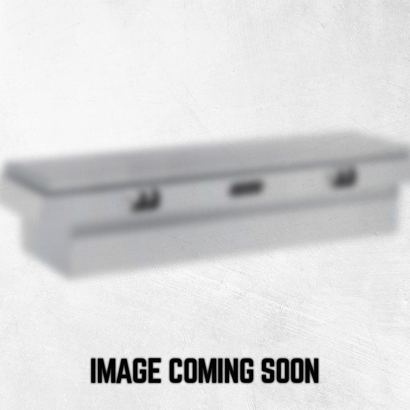 ProTech Crossover 13X20X62 Single Lid Box Diamond Plate Lid Bright Aluminum Standard Profile Model 54-8281