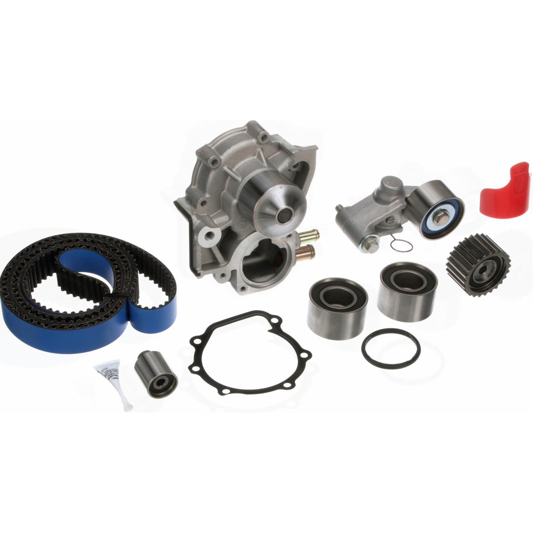 Gates Performance Racing Timing Component Kit w/ Water Pump WRX 08-14 / Forester XT 08-13 | TCKWP328CRB