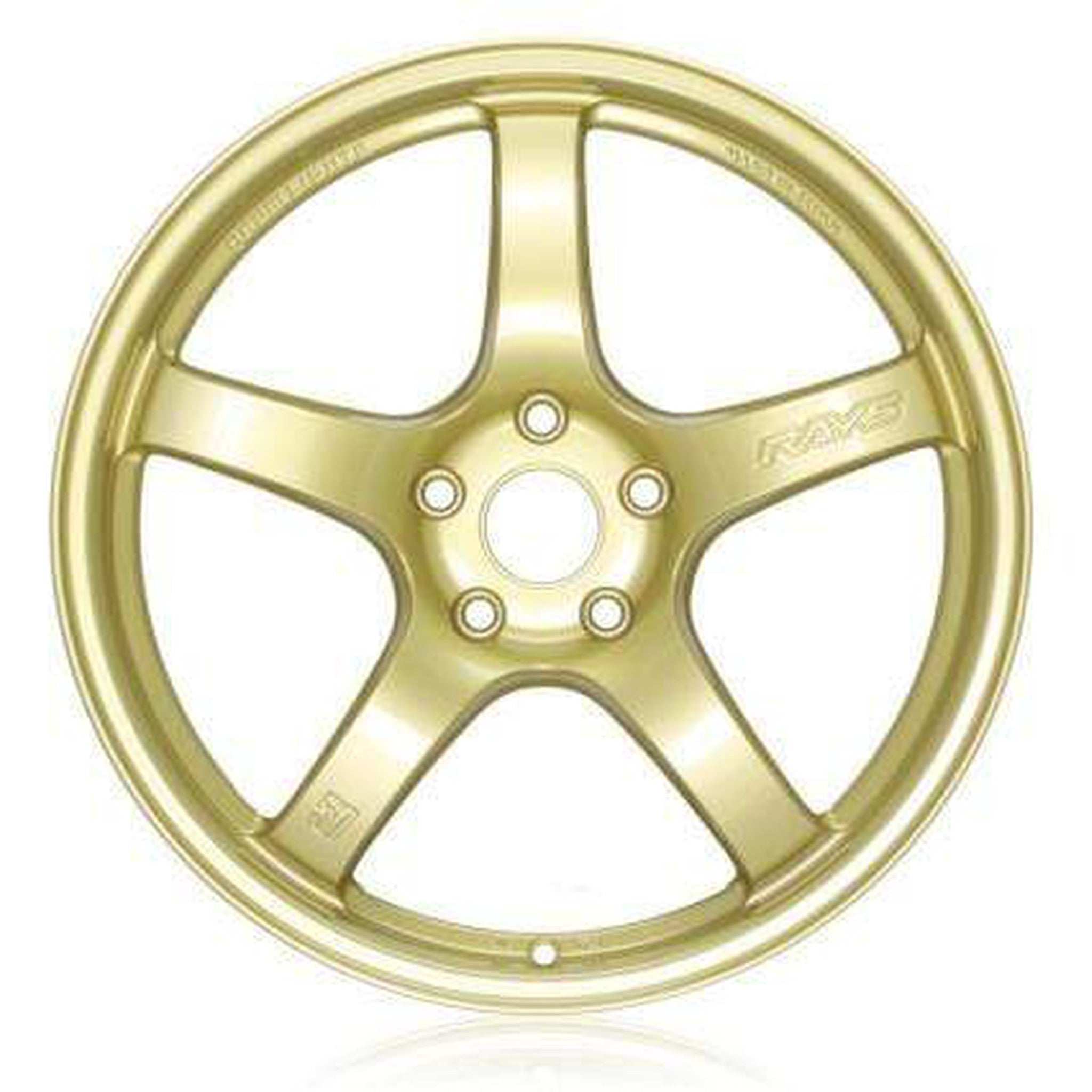 Gram Lights 57CR 17x9 +38 5x100 E8 Gold Wheel | WGCRQ38DEGP