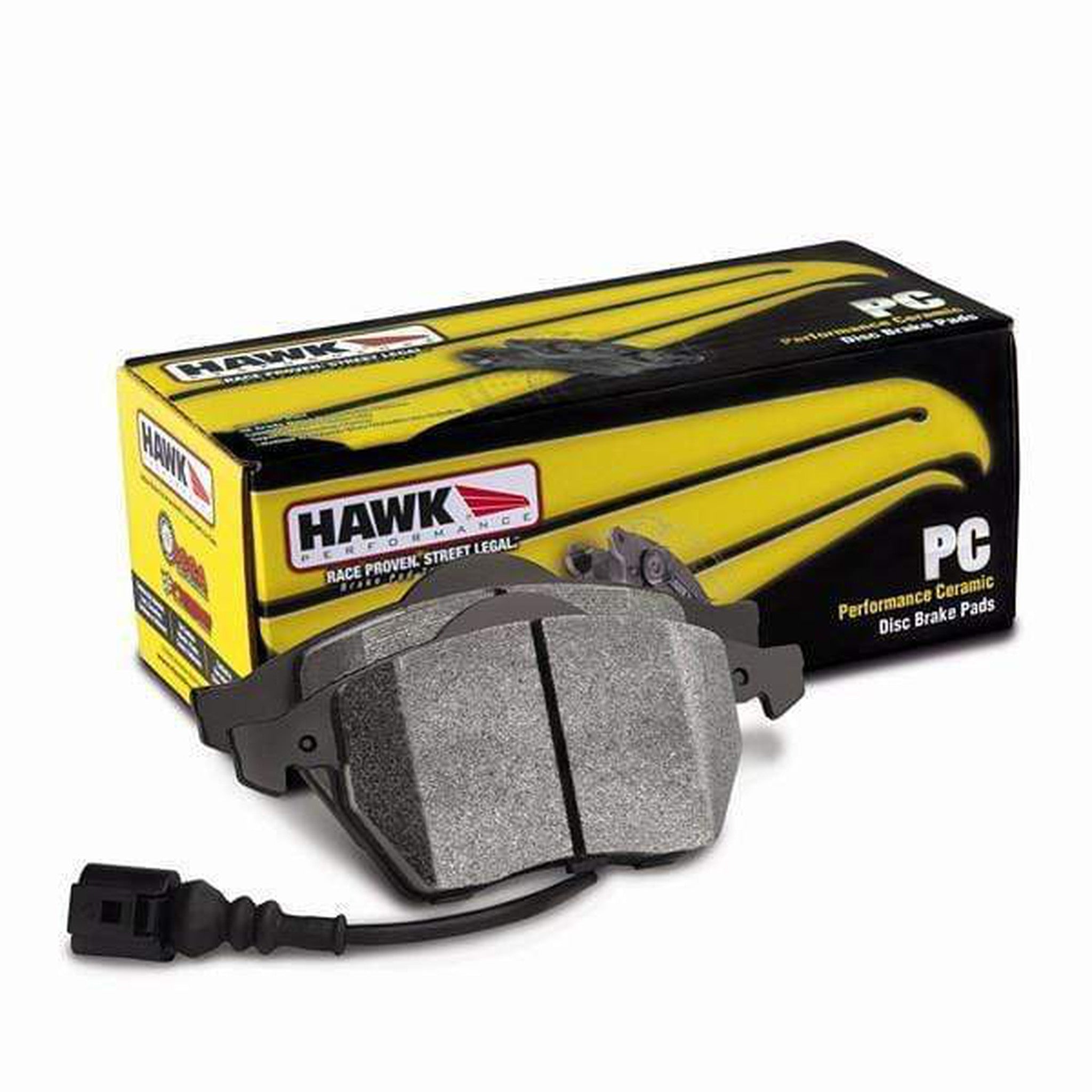 Hawk Ceramic Front Brake Pads for 09-10 Genesis Coupe | HB661Z.667