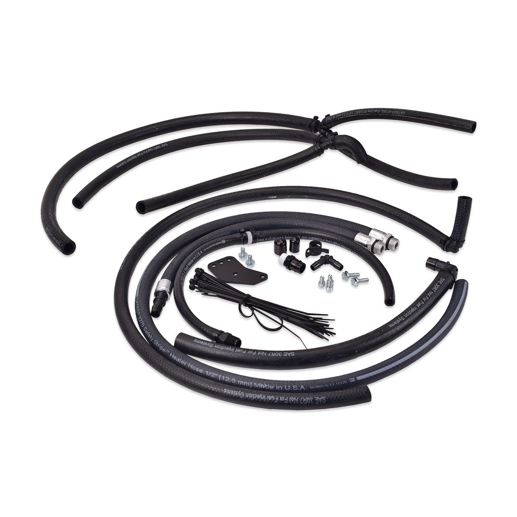 IAG V2 Street Series AOS Replacement Hose Line & Hardware Kit Subaru WRX 15-21 | IAG-RPL-7152IK