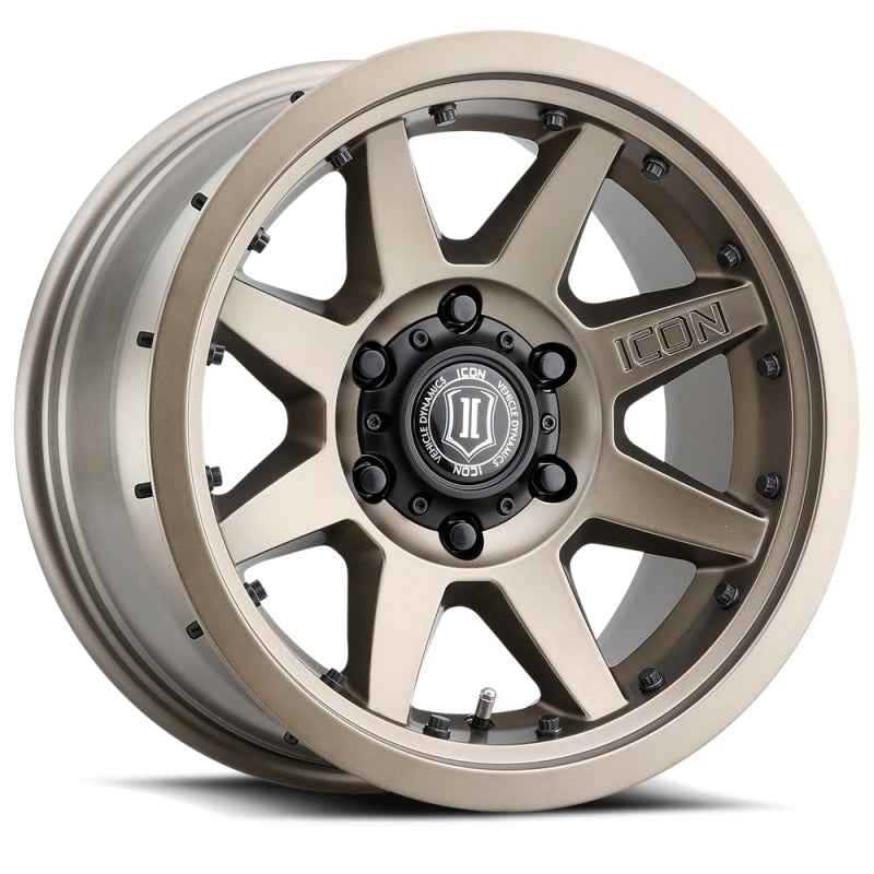 ICON Rebound Pro 17x8.5 6x5.5 25mm Offset 5.75in BS 95.1mm Bore Bronze Wheel 21817859057BR