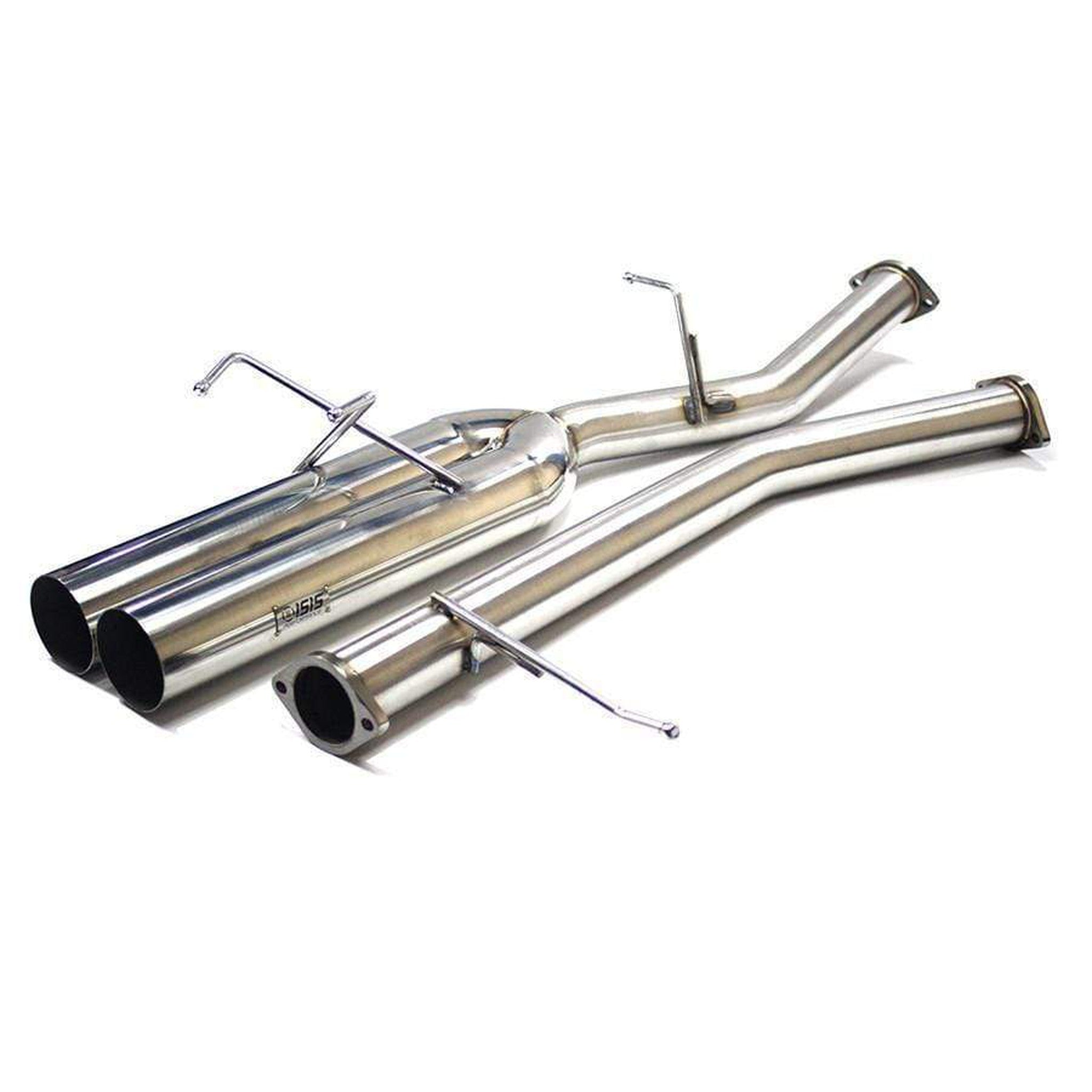 ISR Performance Straight Dual 4in Tip Cat Back Exhaust Nissan 240SX 1989-1994