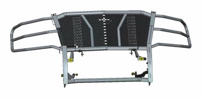 RU-CHTA07-B Black Horse Rugged Heavy Duty Grille Guard 2007 BLKRUCHTA07B