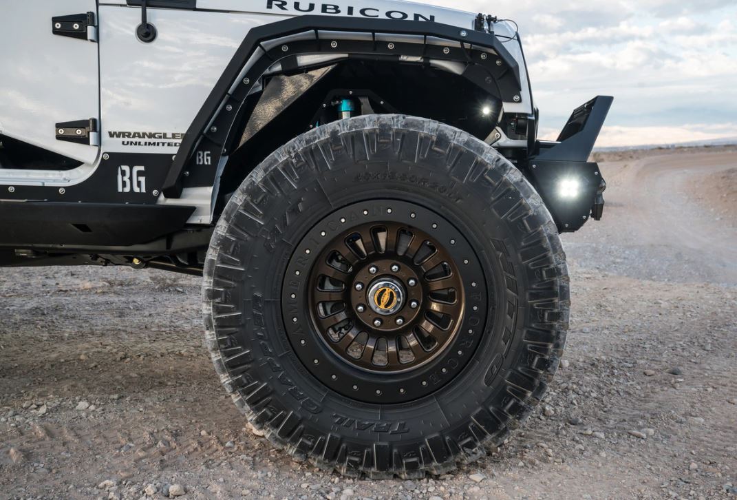 40898T Bodyguard 07-17 Jeep Jk - Fender System - F BGB40898T