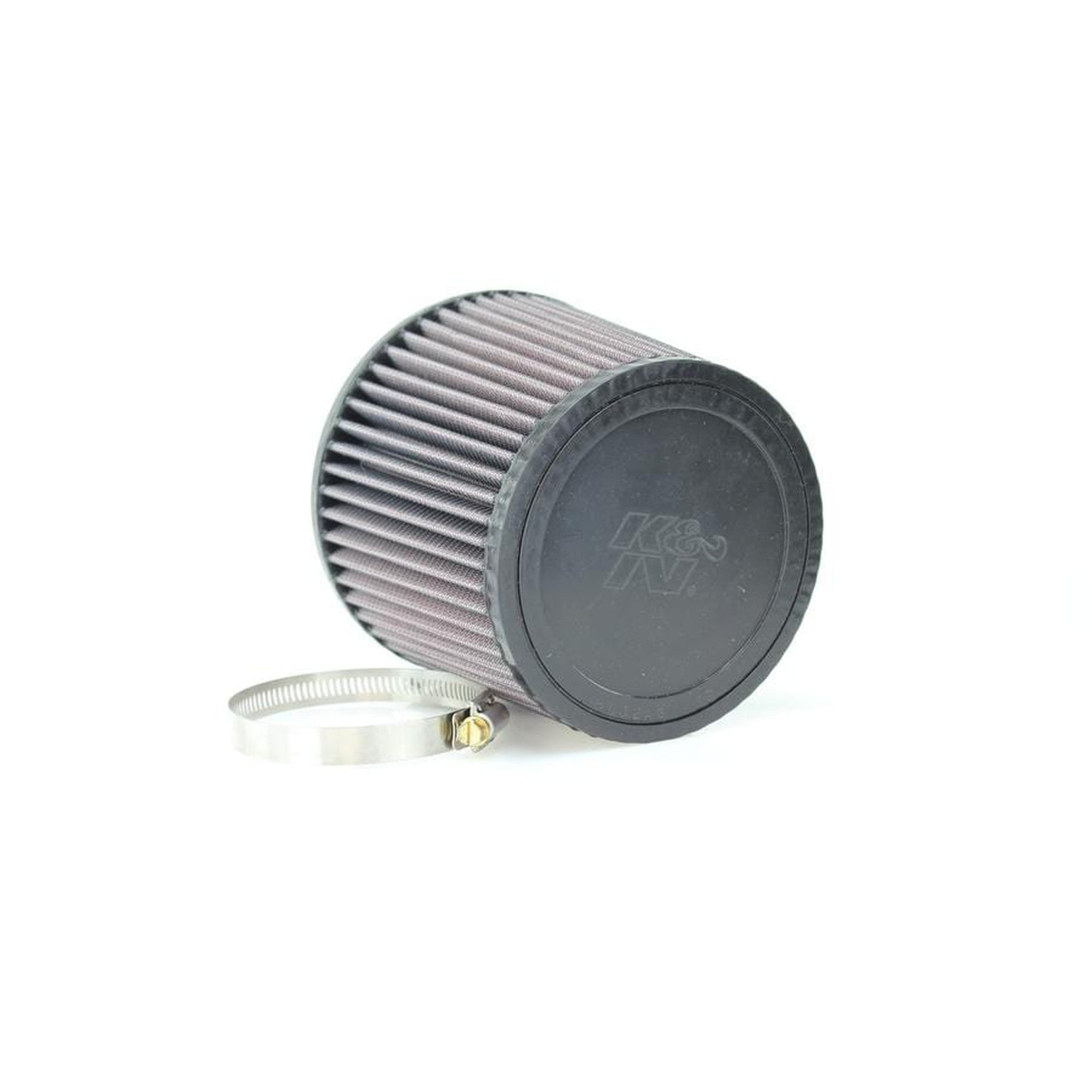 K&N Filter Universal Rubber Filter 3in Flange ID 6in Base OD 5.125in Top OD 5in Height