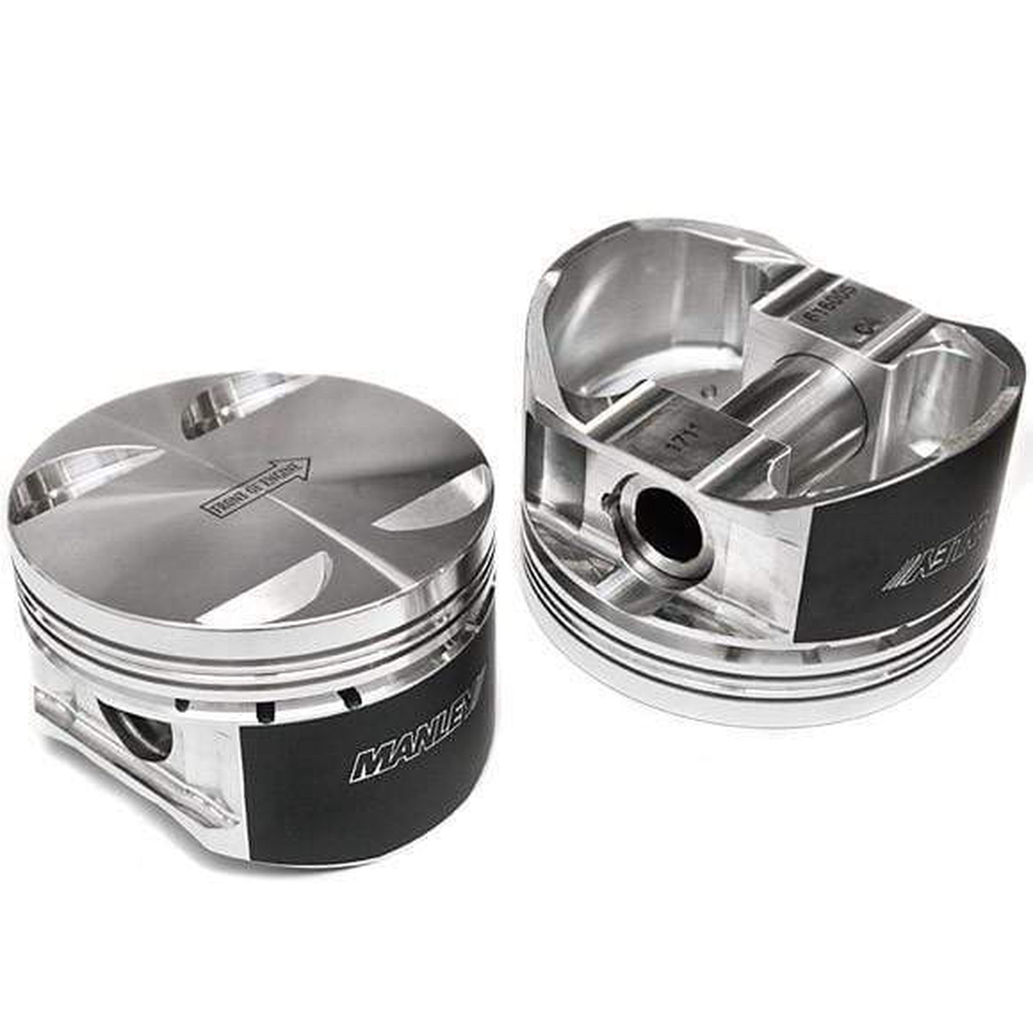 Manley STD Stroke 92mm STD Bore 8.5:1 Dish Piston Set Subaru WRX 02-05 (EJ205) | 615000C-4