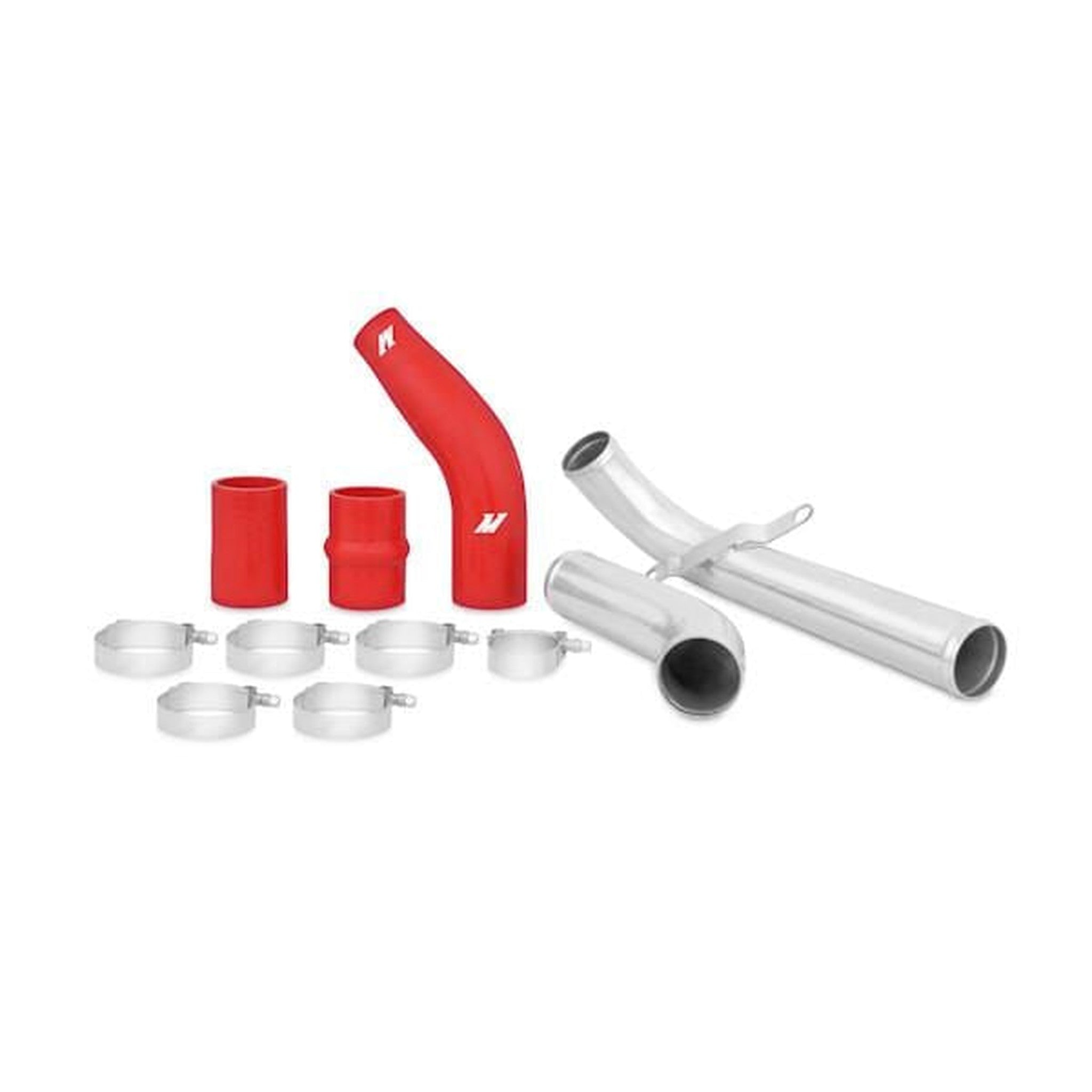 Mishimoto Red Lower Intercooler Pipe Kit Mitsubishi Lancer Evolution X
