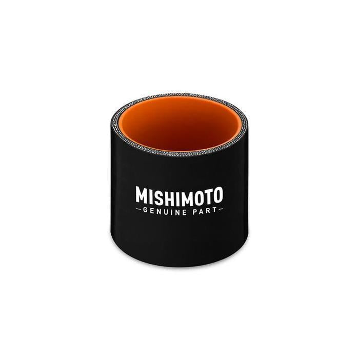 Mishimoto Straight Coupler 2.5-in D X 3-in L Black | MMCP-25SBK