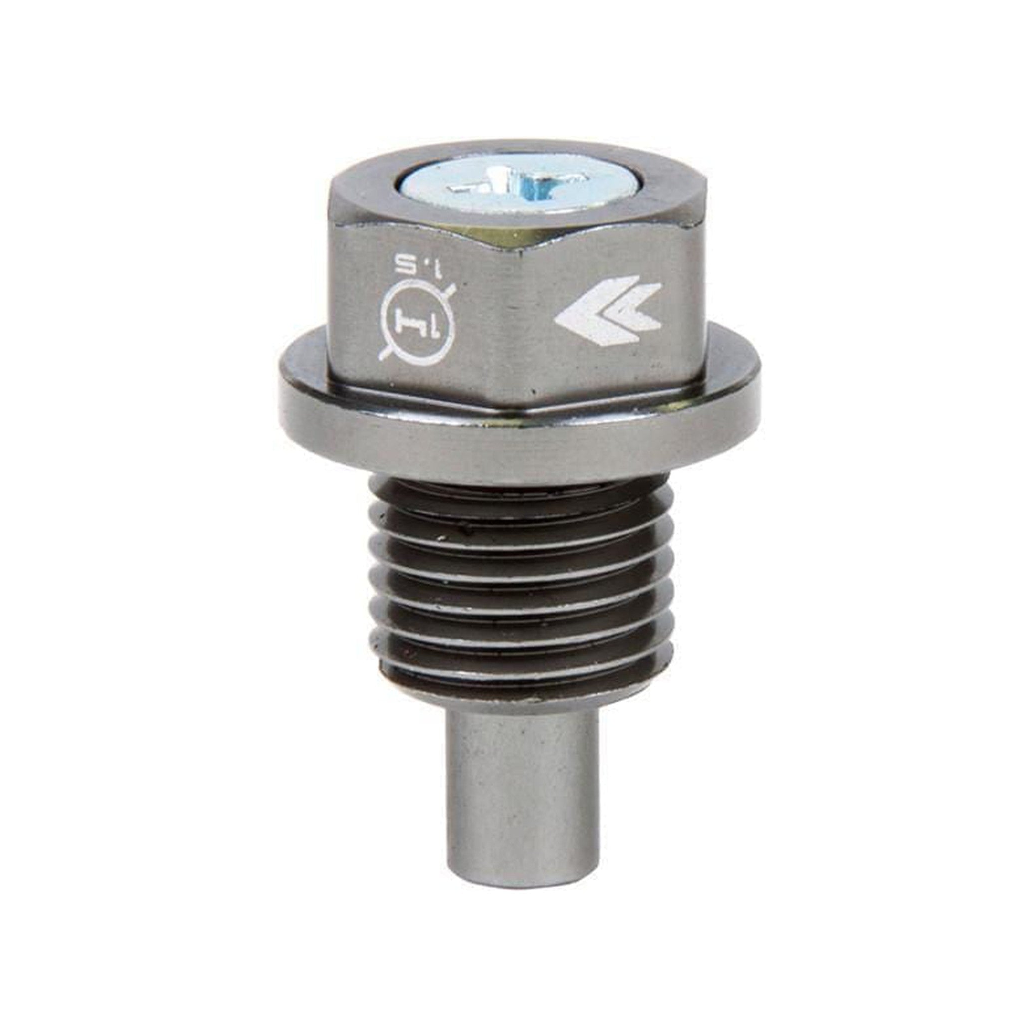NRG M14 X 1.5 Gun Metal Magnetic Oil Drain Plug | NOP-100GM