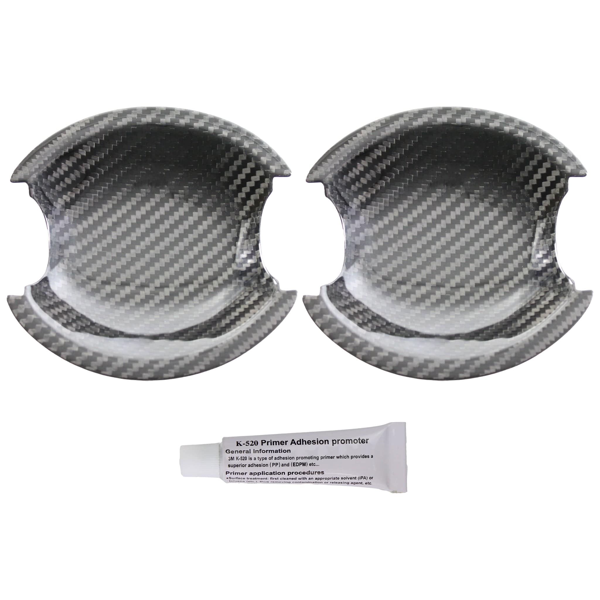 Noble Dry Carbon Fiber Door Handle Cup Inserts Subaru BRZ / Toyota GR86 2022-2025