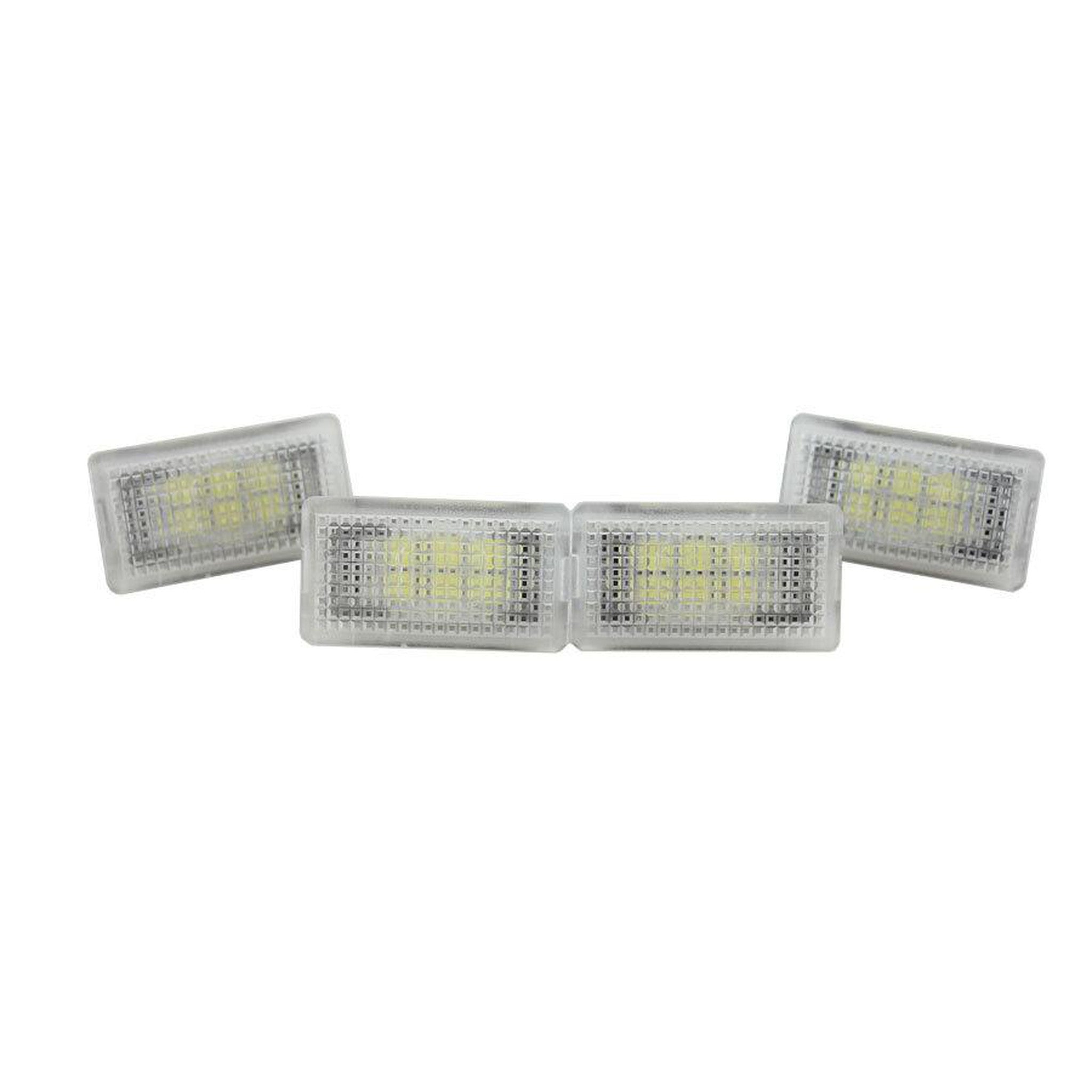 Noble Essentials 4 Pack Interior LED Replacement Lamps (White) - 17-22 Tesla Model S/3/X