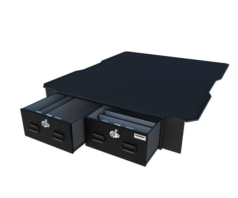 Truck Vault Pickup 2 Drawers Utility Height 8' Covered Bed