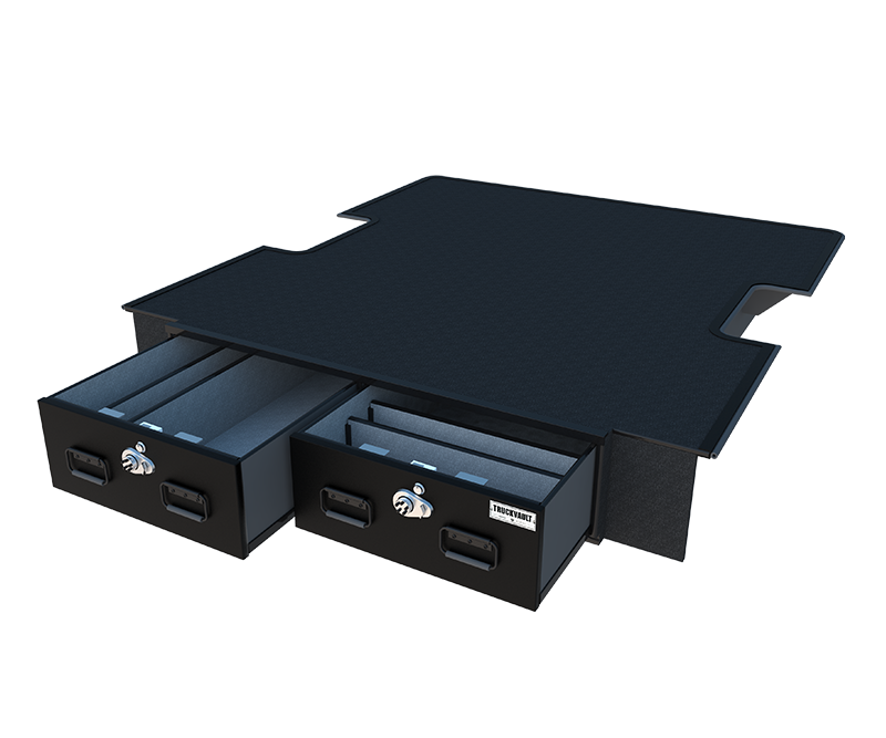 Truck Vault Pickup 2 Drawers Utility Height 6.5' Covered Bed