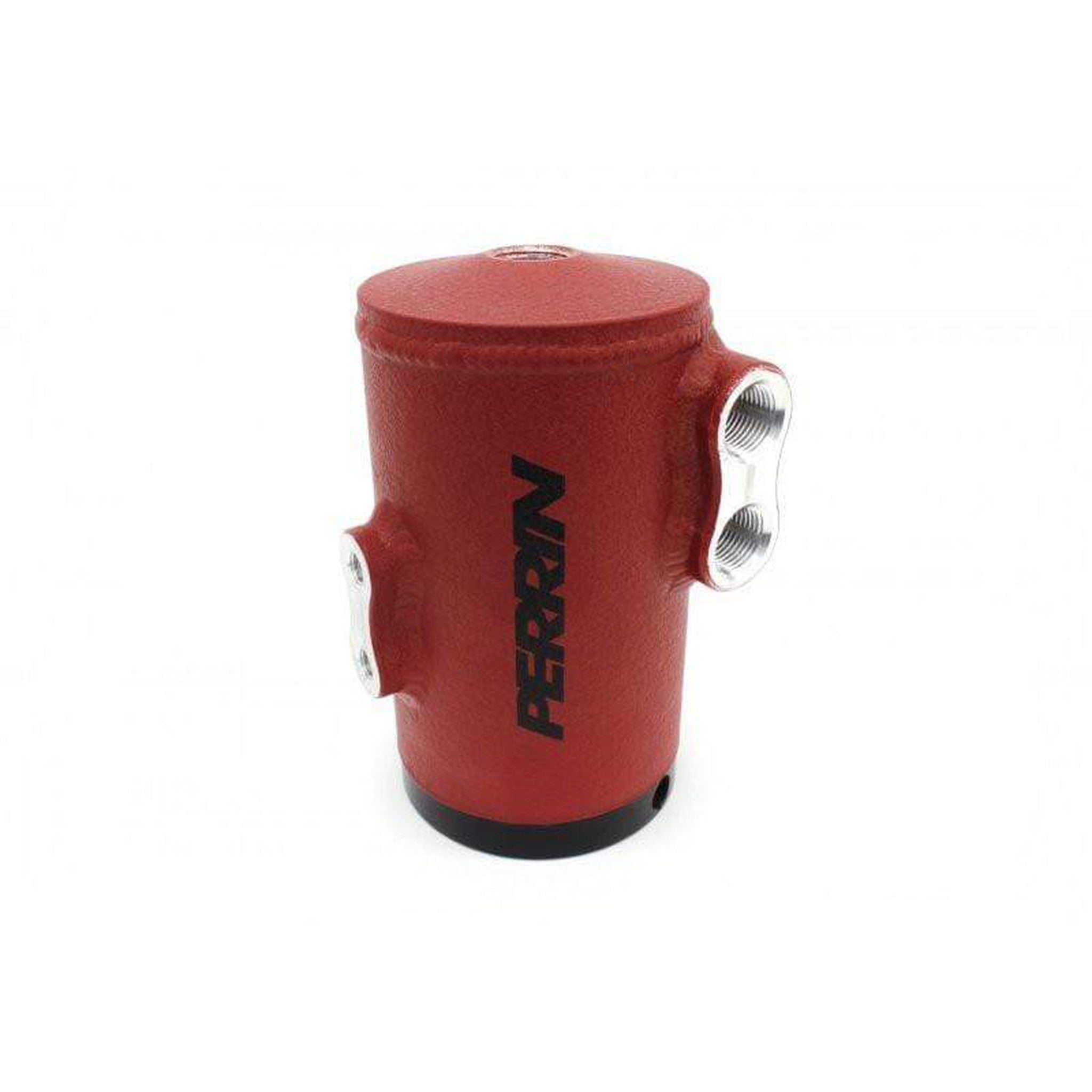 Perrin Red Air Oil Separator Subaru WRX 2002-2014 / STI 2004-2021 with FMIC | PSP-ENG-607RD