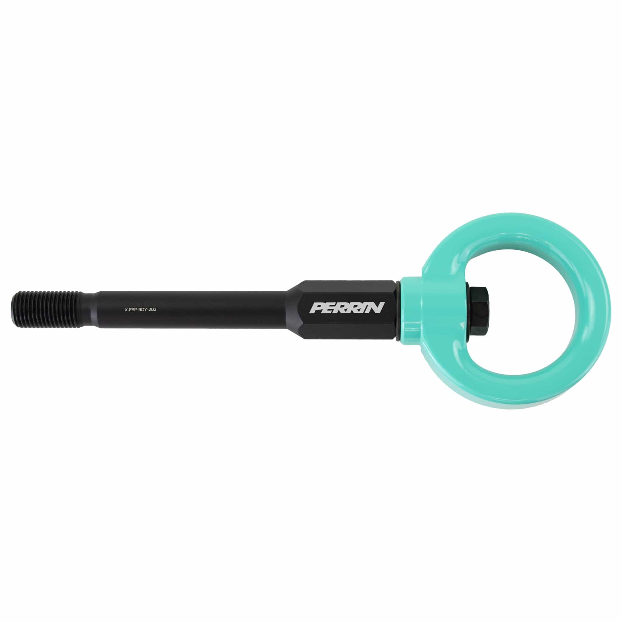 Perrin Tow Hook Kit Front Hyper Teal 2002-2007 Subaru WRX / STI | PSP-BDY-230TE