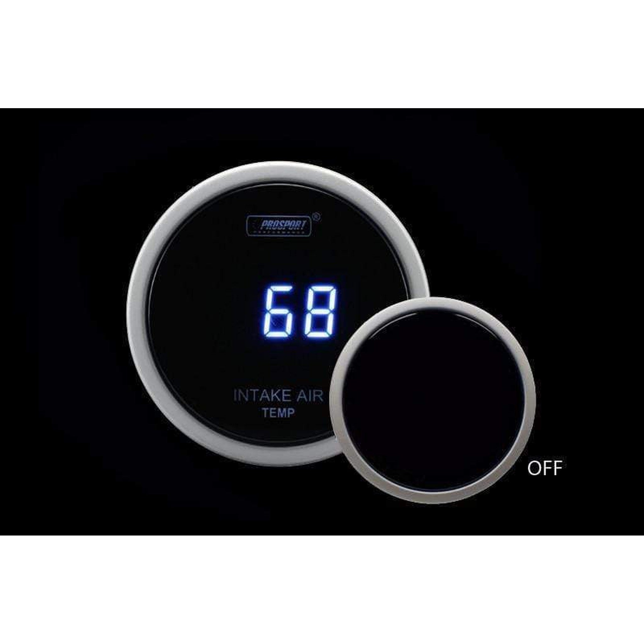 Prosport 52mm Blue Intake Temperature Gauge