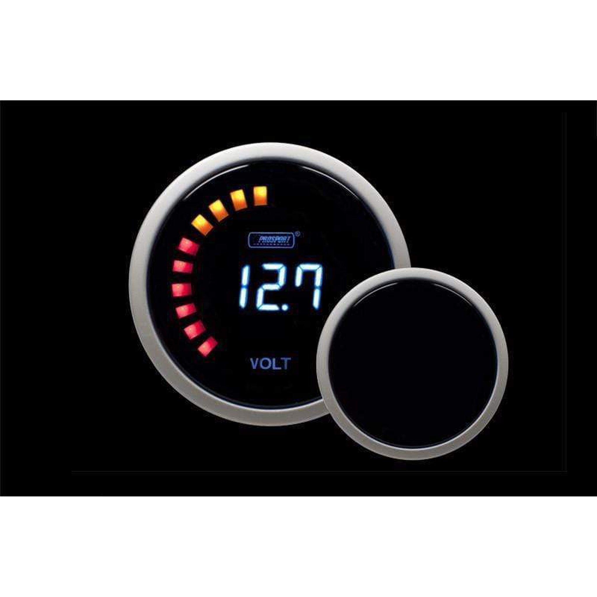Prosport 52mm Electrical Digital Volt Gauge