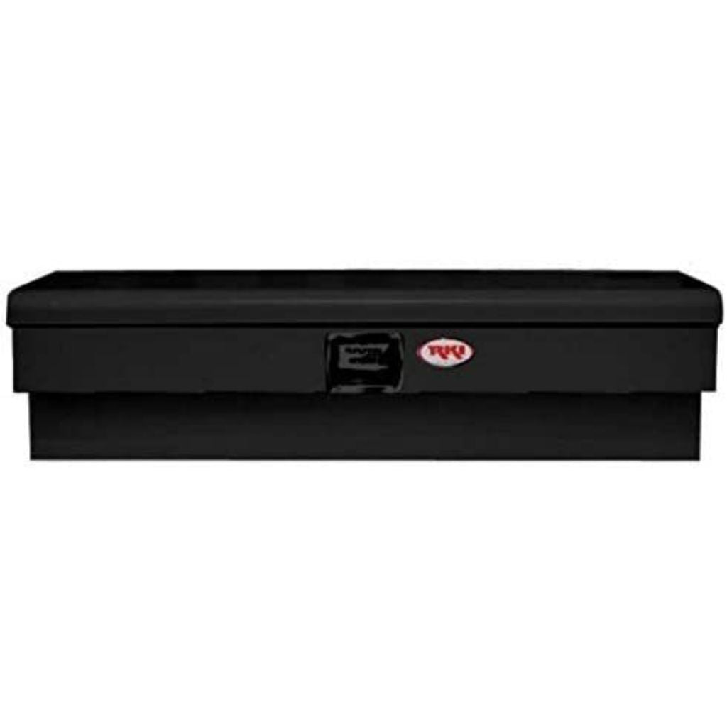 RKI Wide Side Mount Truck Tool Box Black Steel Model 43SWB
