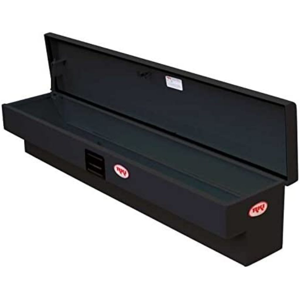 RKI Side Mount Truck Tool Box Black Steel Model 61SB