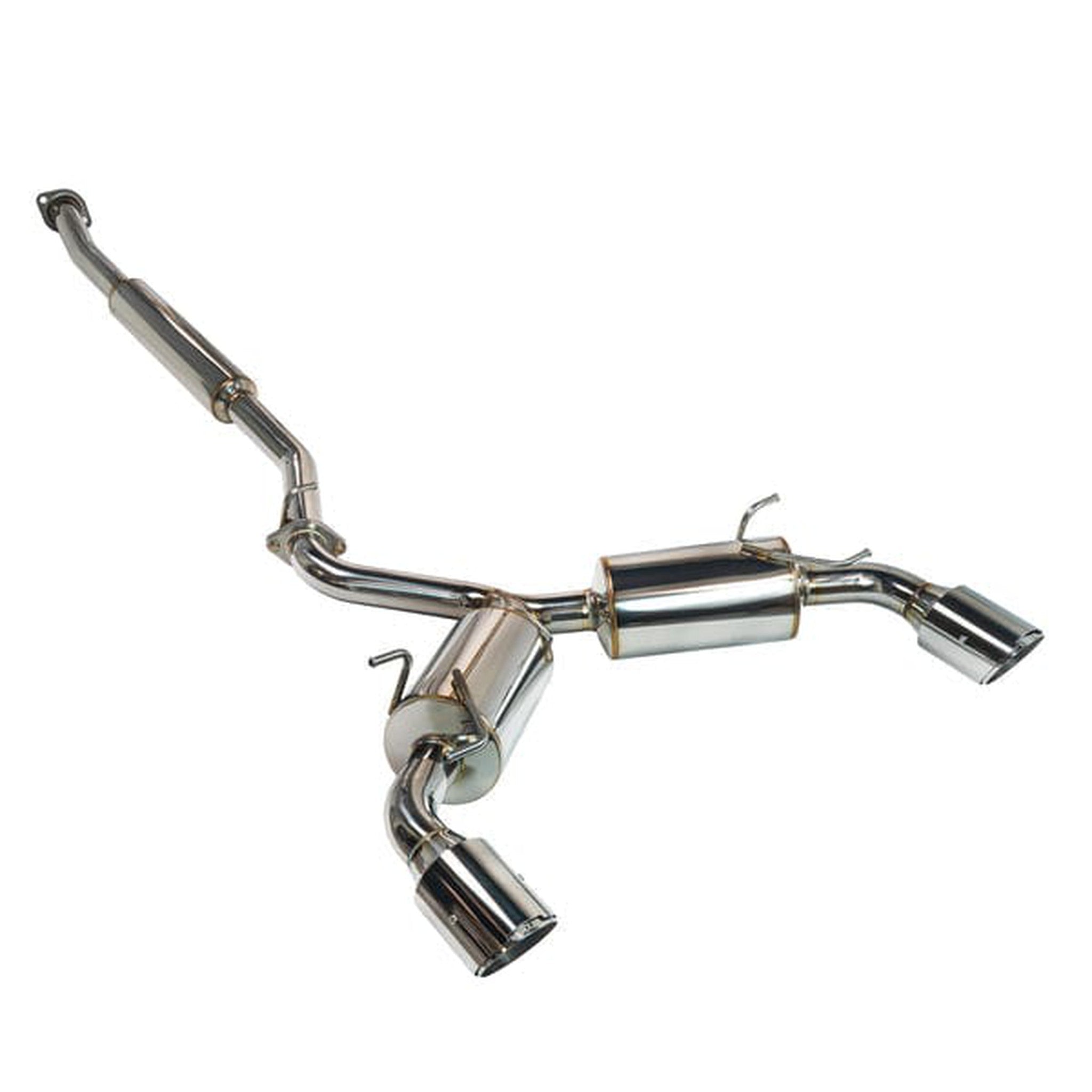 Remark Elite Spec Cat Back Exhaust w/ Polished SS Tips Subaru BRZ / Toyota GR86 / Scion FR-S 2013-2024 | RK-C2063T-04
