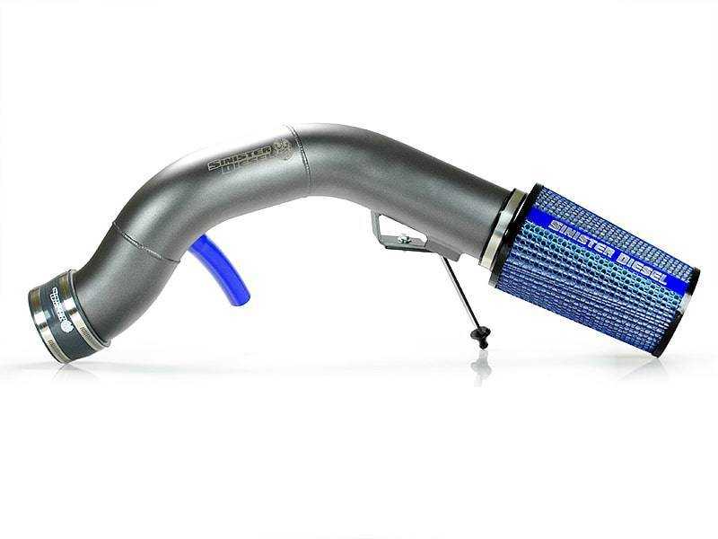 SDG-CAI-6.0 Sinister Diesel 03-07 Ford 6.0L Powerstroke Cold Air Intake - Gray sinSDG-CAI-6.0