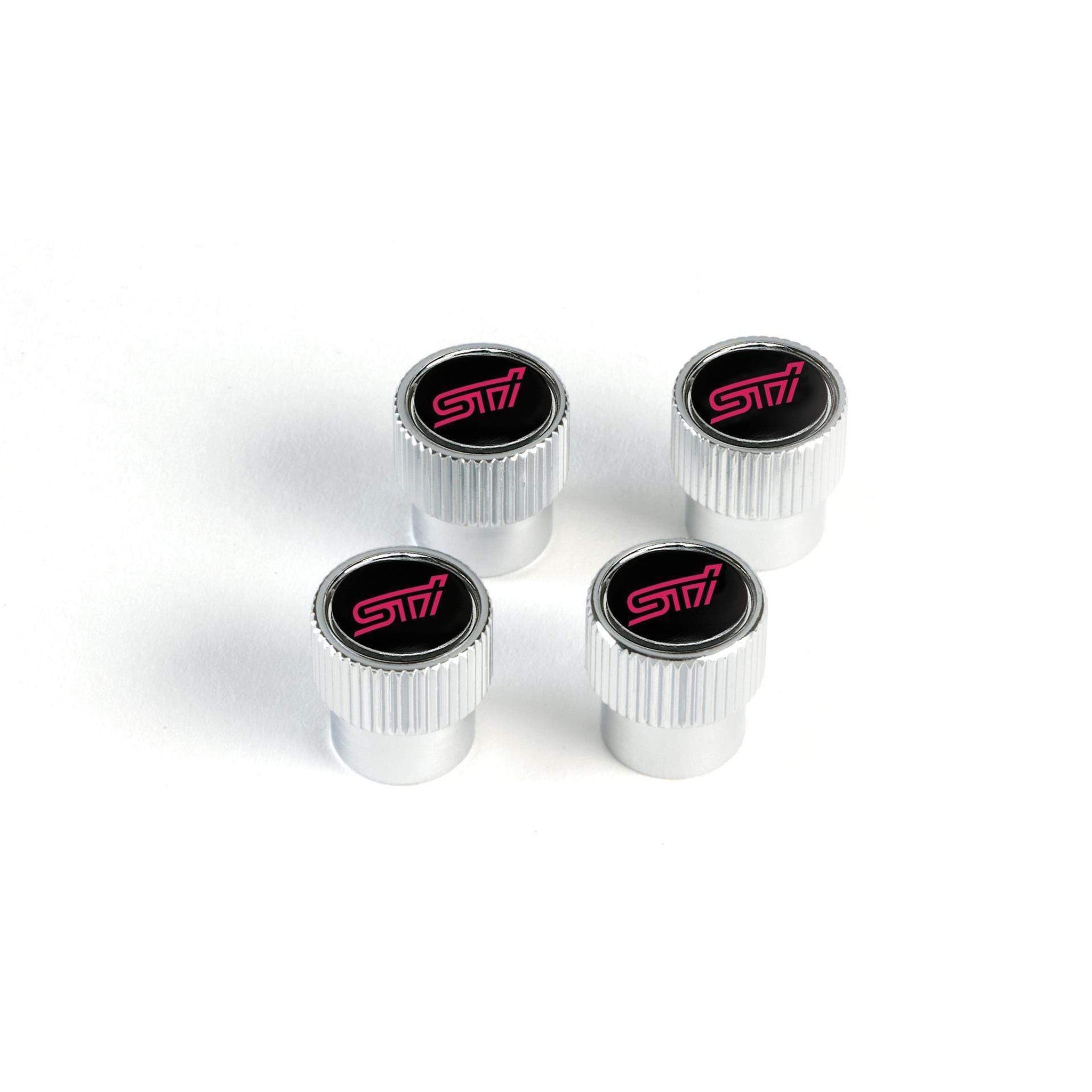 Subaru Genuine OEM STi Valve Stem Caps XV Crosstrek 2016-2021 | SOA342L136