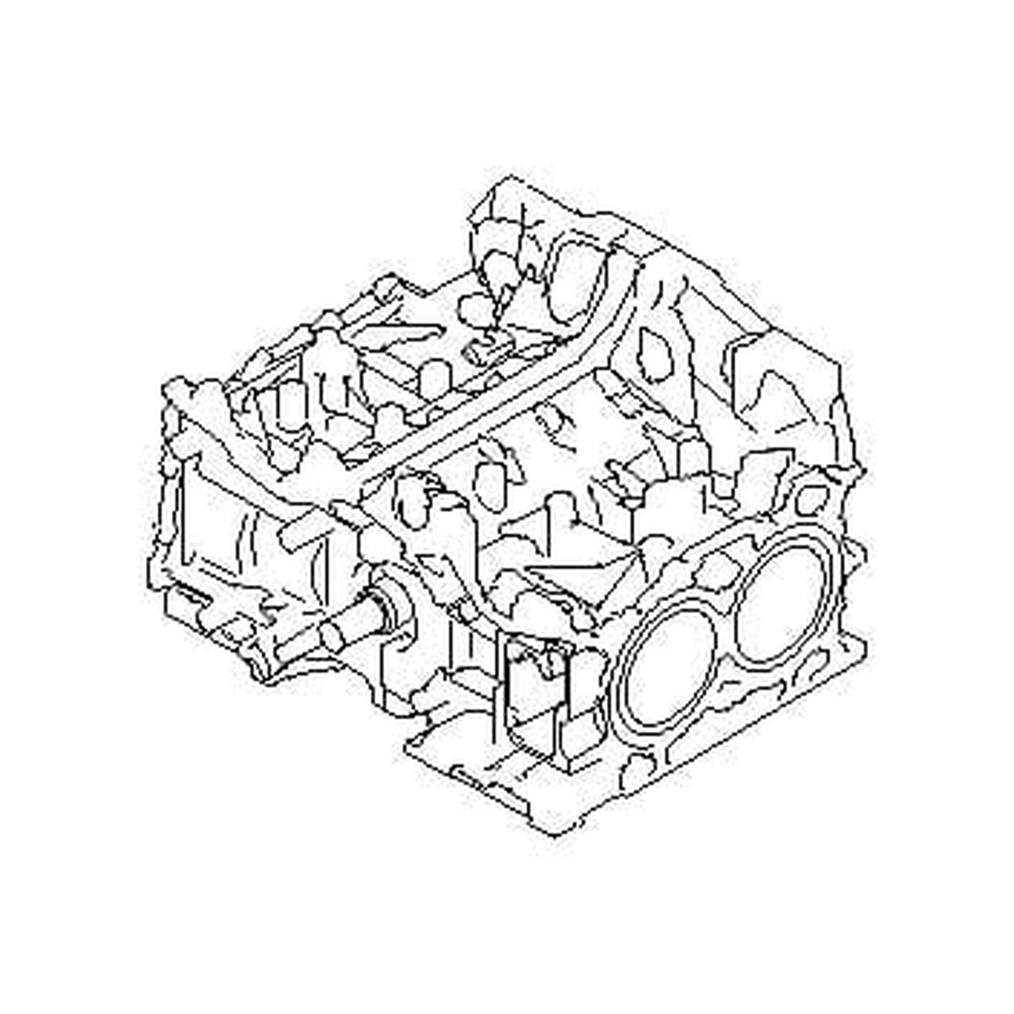 Subaru OEM BRZ 2013-216 Short Block | 10103AC260