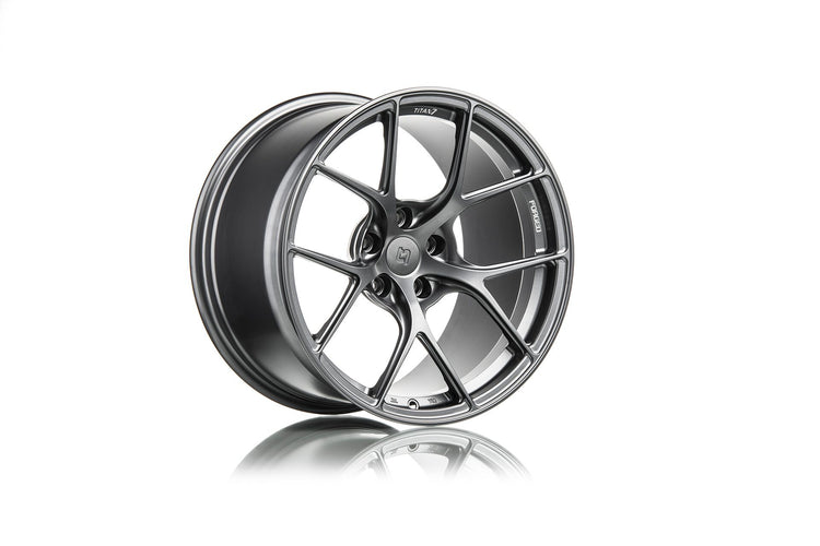 Titan 7 19 Inch T-S5 Forged Wheels - Satin Titanium for Toyota Supra A90