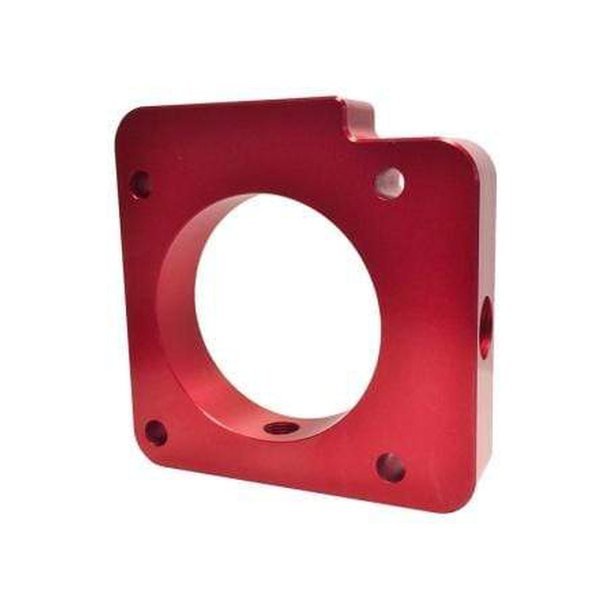 Torque Solution Throttle Body Spacer (Red) Subaru WRX 2006-2014 / STI 2004-2015 | TS-TBS-027R