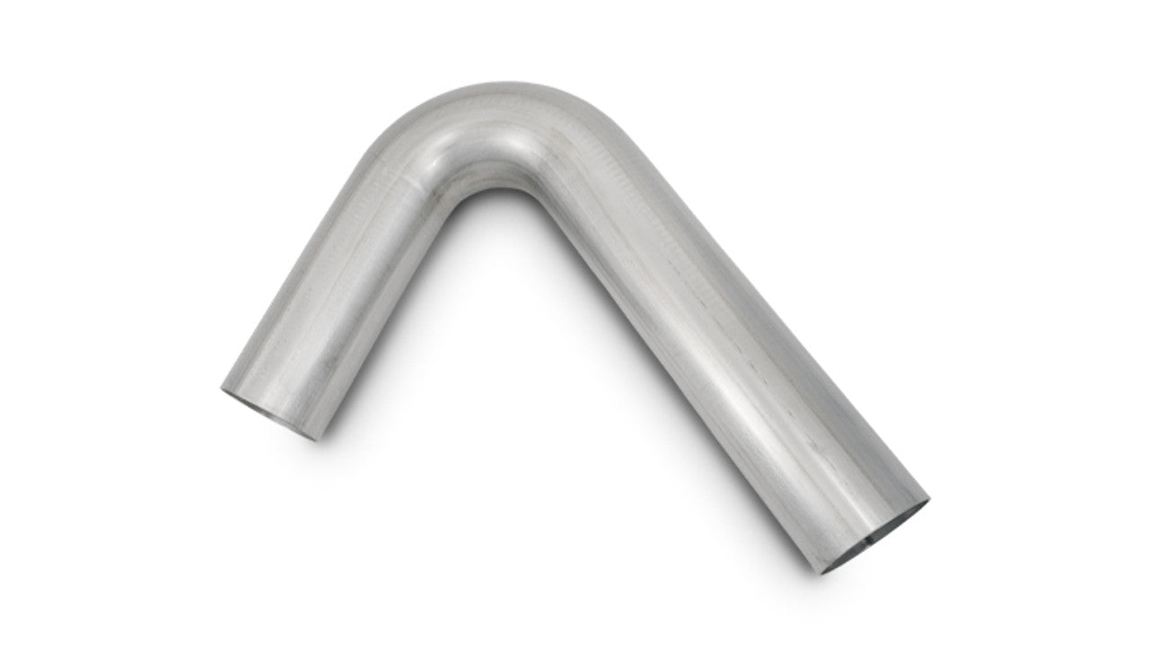 Vibrant 120 deg Mandrel Bend Pipe T304 Stainless Steel 1-1/4" (32mm) O.D., Centerline Radius - 2.75", Leg Length A - 4", Leg Length B - 12" | 13000