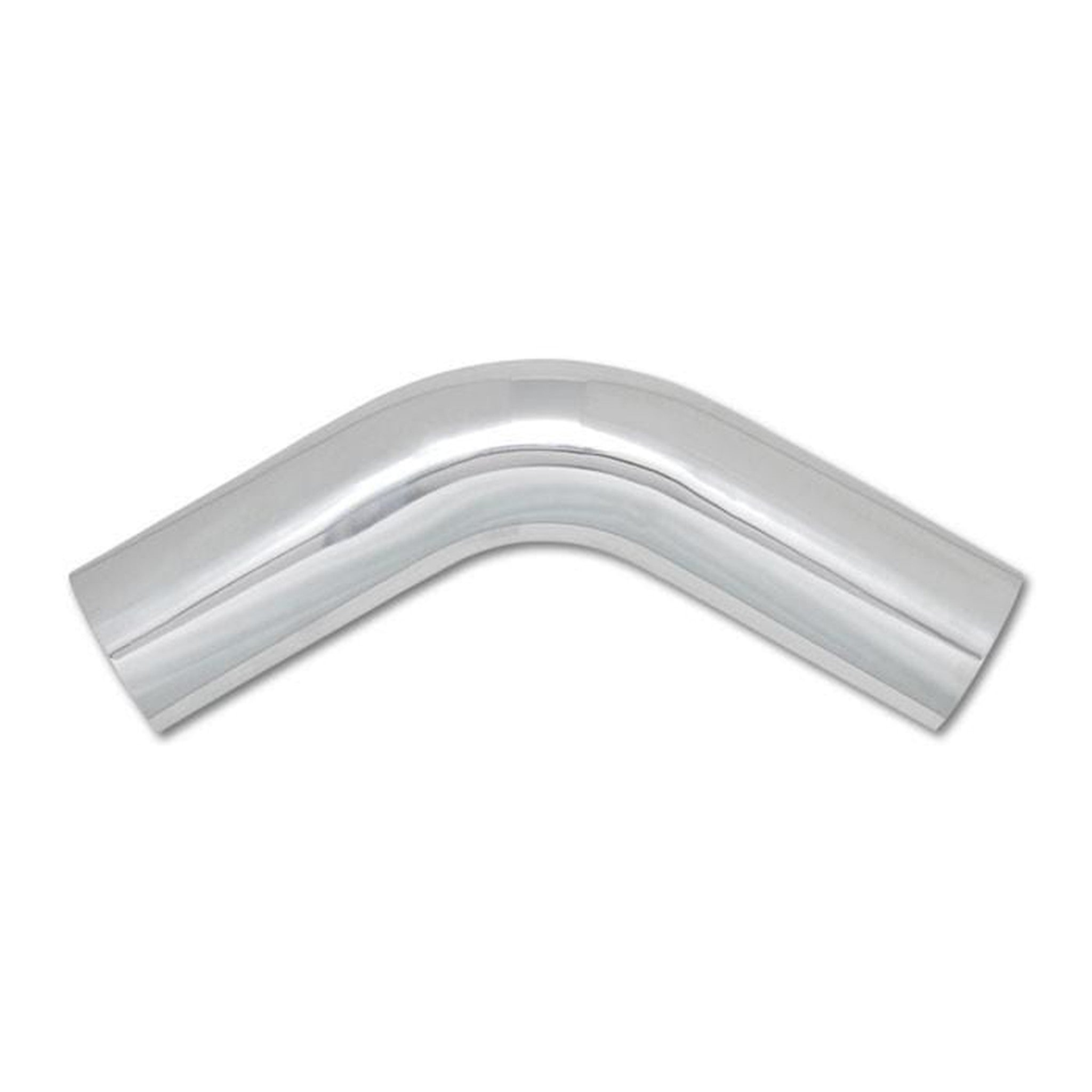 Vibrant 60 Degree Bend Aluminum Elbow Tube Polished Tube OD: 1.5" CLR: 2.25" Leg Length: 6" | 2152