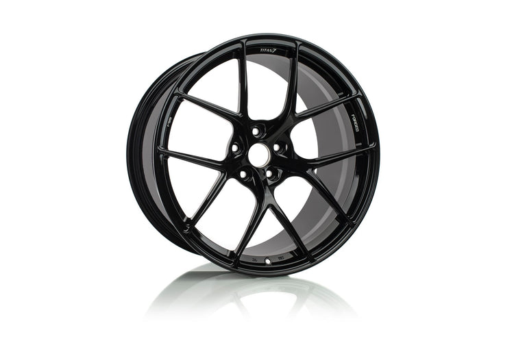 Titan 7 20 Inch T-S5 Forged Wheels - Wicked Black for Toyota Supra A90