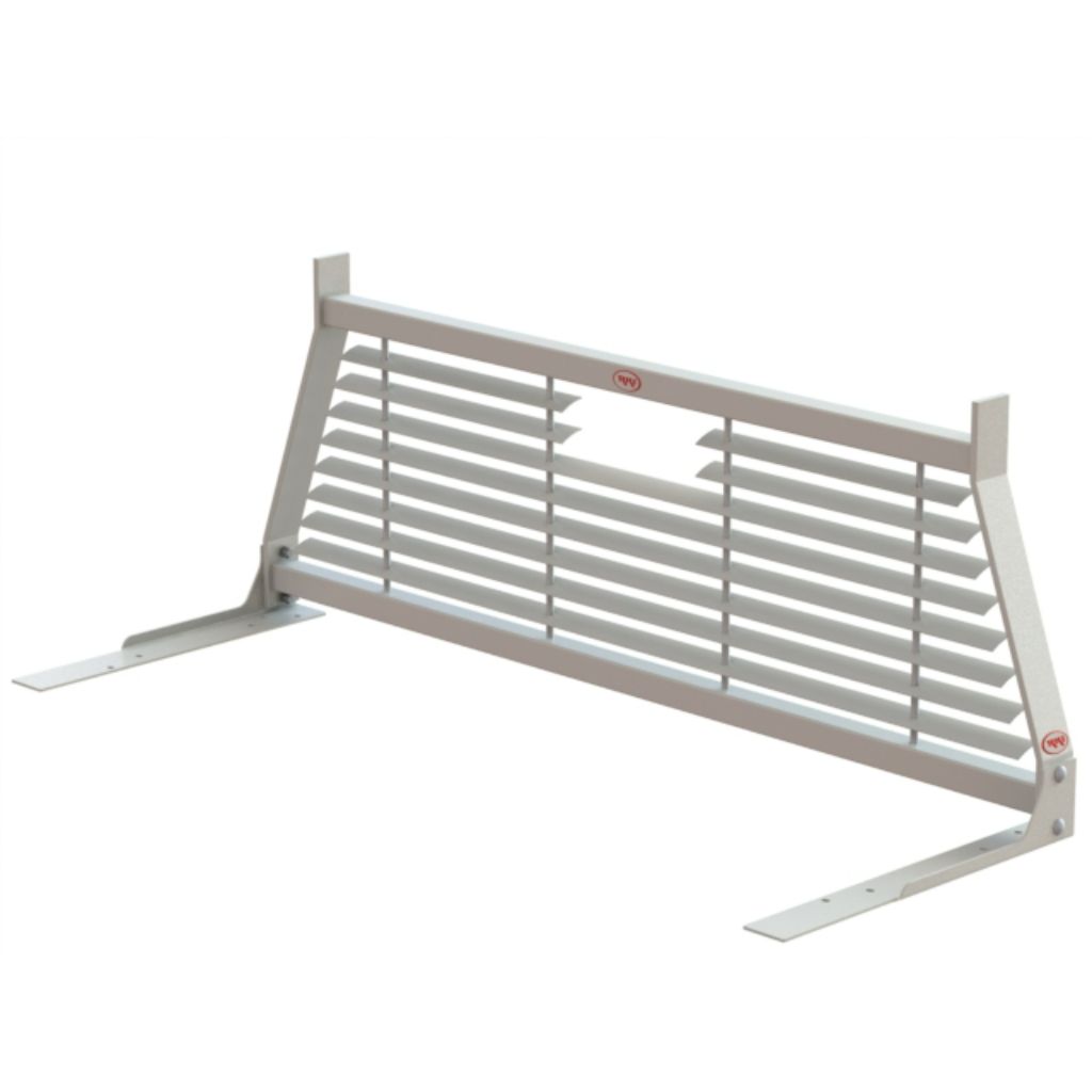 RKI Headache Rack Cab Protector Window Grille White Steel Model # WG10