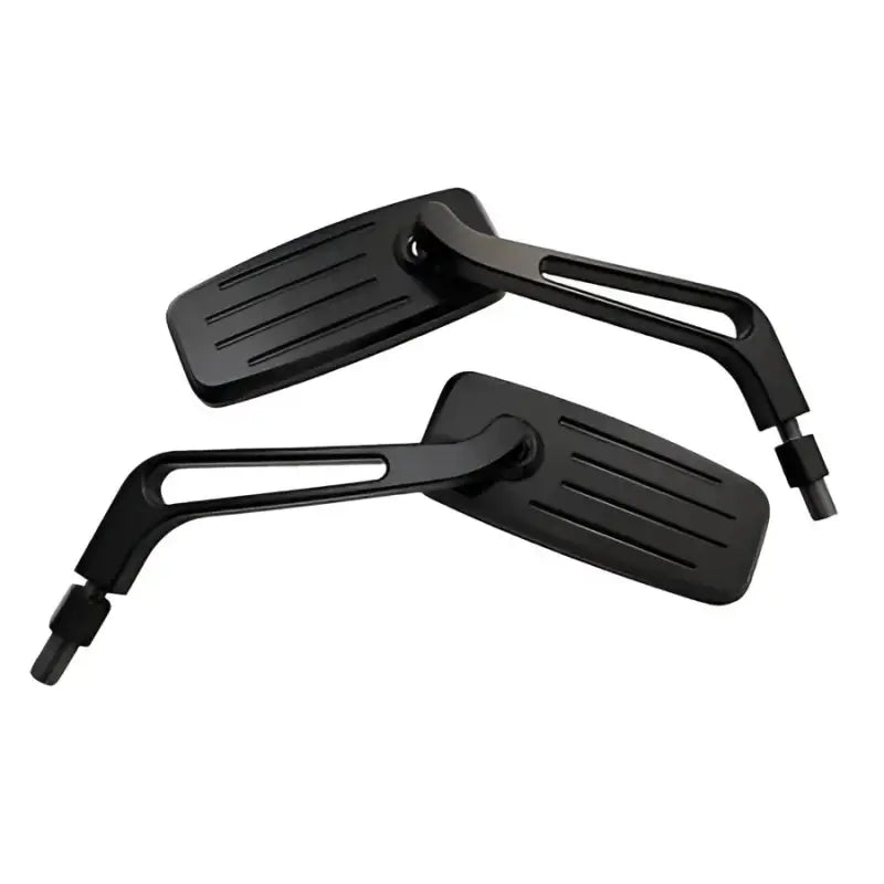 Action Mirror Pair Anodized Black wps-58-2205