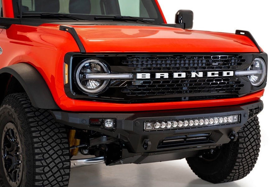 2021-25 Ford Bronco Addictive Desert Designs Stealth Fighter Front Bumper