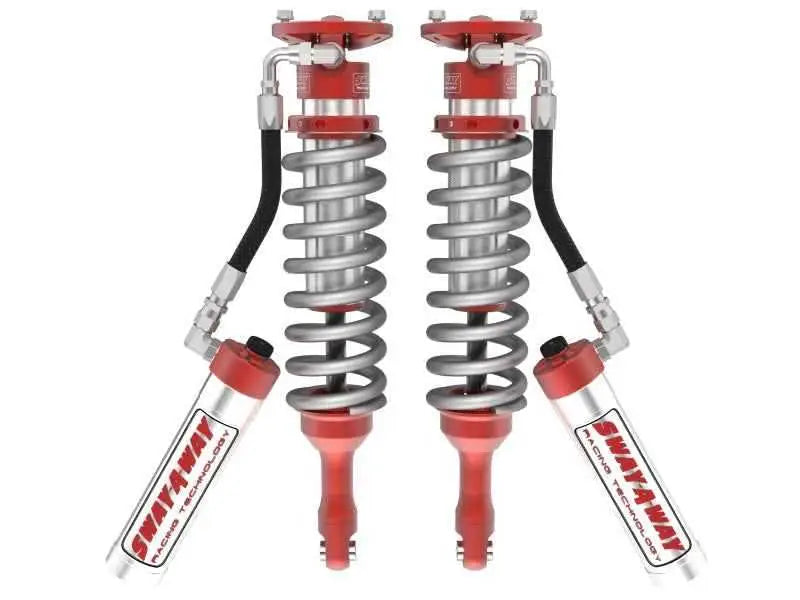 aFe 05-22 Toyota Tacoma L4 2.7L Sway-A-Way 2.5in Front Coilover Kit w/ Compression Adjusters 101-5600-19-ca
