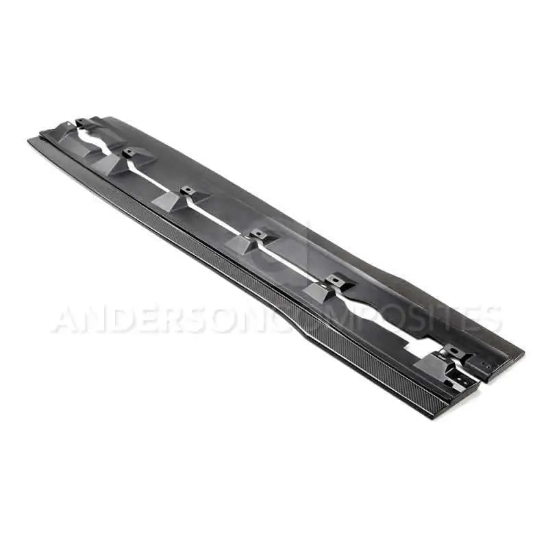 Anderson Composites 16-17 Ford Focus RS Type-AR Rocker Panel Splitter ac-ss16fdfo-ar
