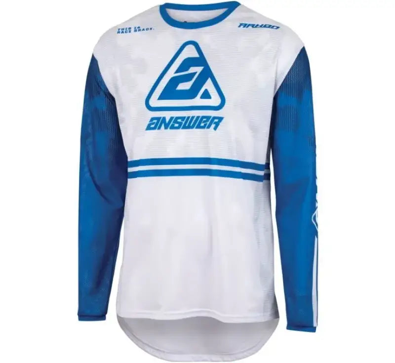 Answer 23 Arkon Trials Jersey Blue/White - Large - 447362 ans447362