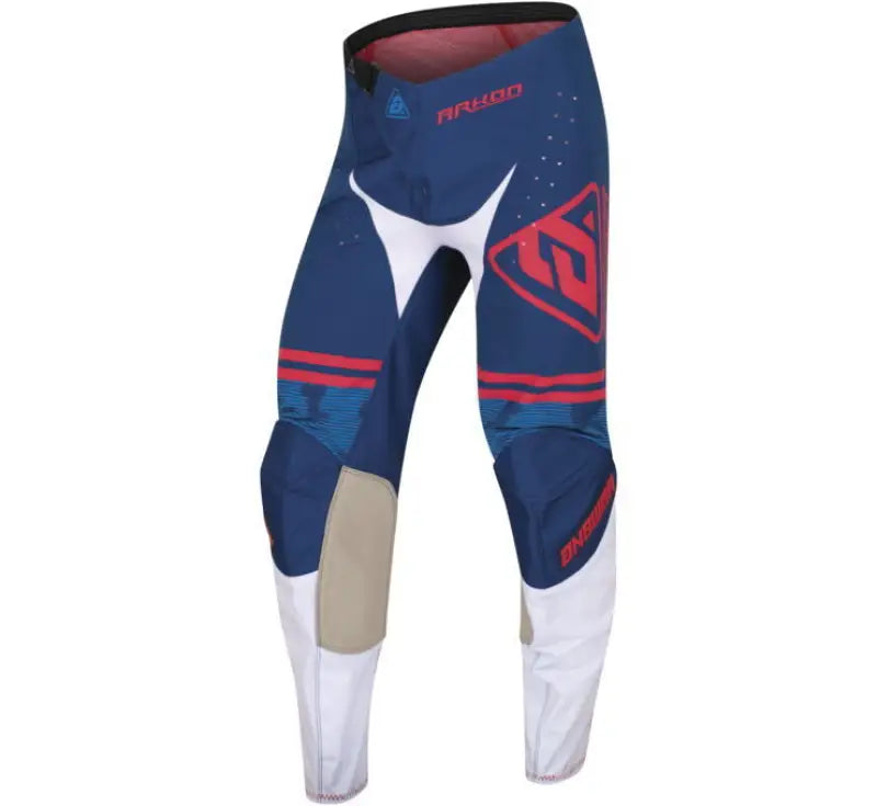 Answer 23 Arkon Trials Pant Blue/White/Red Size - 34 - 447382 ans447382