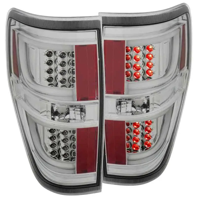 ANZO 2009-2013 Ford F-150 LED Taillights Chrome 311259