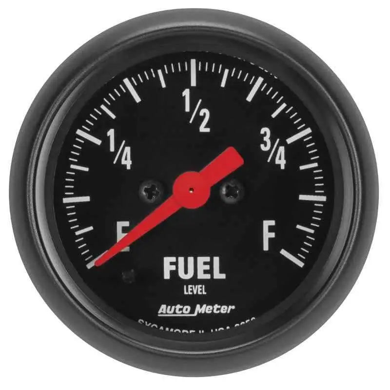 Autometer Z Series 0-280Ohm 2-1/16in. Programmable Fuel Level Gauge 2656-45205954920749