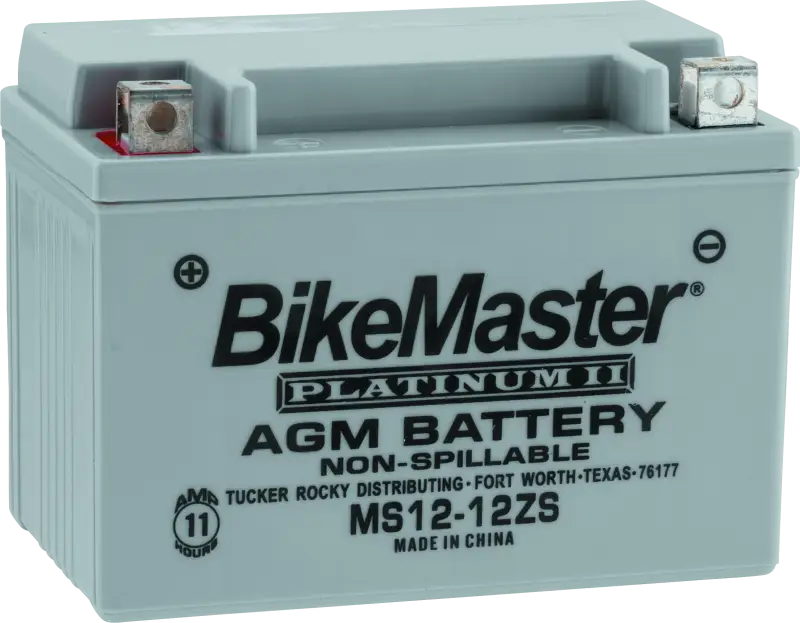 BikeMaster AGM Battery - MS12-12ZS - 780709 bkm780709