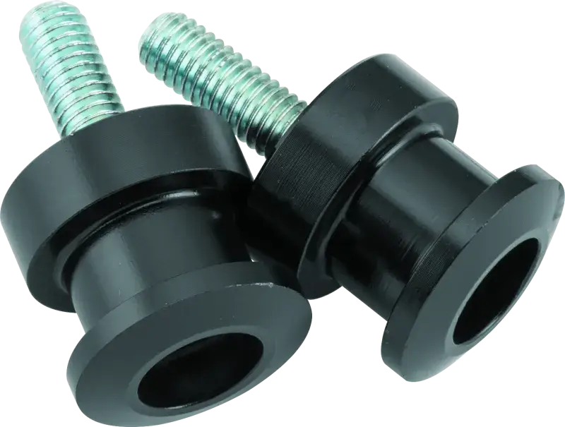 BikeMaster Alum Spool Kit Lite - 6mm - Black bkm151629